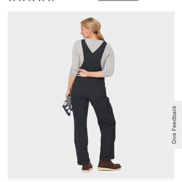 Duluth Trading Co Women's Black Overalls - Picture 2 of 5